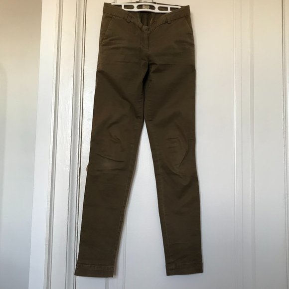 Aritzia Wilfred Olive Green Pants - Picture 4 of 8
